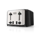 Black & Decker Extra Wide Slots Toaster with 7 Settings, 4-Slices image 4