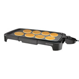 Black & Decker Family Sized Electric Griddle, Black, 20-in x 11-in image 2