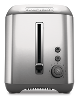 Black & Decker Kitchen Tools Extra Wide Slots Toaster with 7 Settings, Stainless Steel, 2-Slices image 2