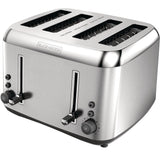 Black & Decker Toaster Kitchen Tools Extra Wide with 7 Settings, Stainless Steel, 4-Slices