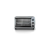 Black & Decker Toaster Oven with 4 Functions, Stainless Steel, 6-Slices image 4