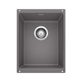 Blanco Precis SILGRANIT 13-in Undermount Bar Sink, Cinder