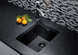 Blanco Precis SILGRANIT 13-in Undermount Bar Sink, Cinder image 2
