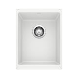 Blanco Precis SILGRANIT 13-in Undermount Bar Sink, White
