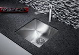 Blanco Quatrus R0 17-in Stainless Steel Undermount Bar Sink image 2