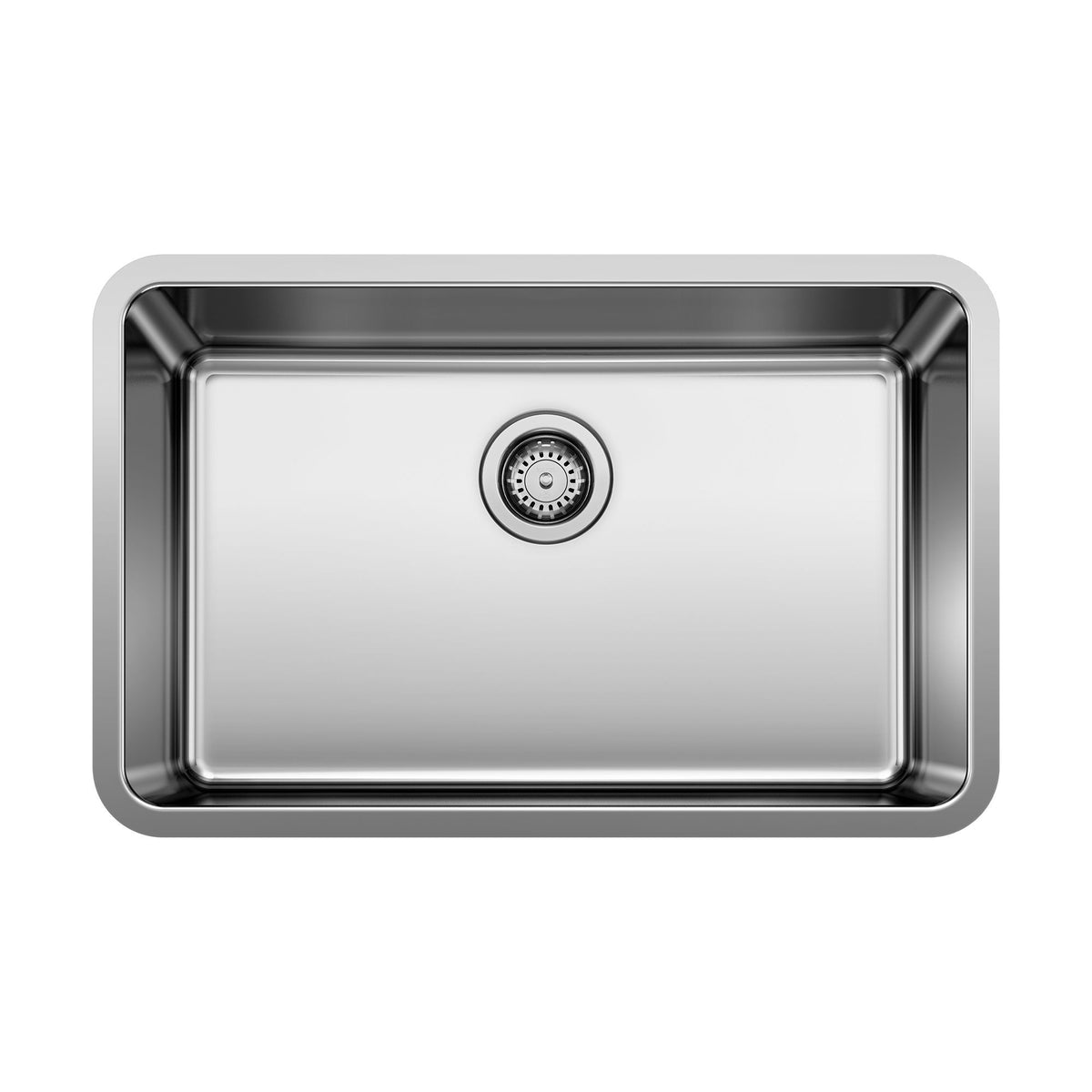 Blanco Single Bowl Undermount SS Kitchen Sink, 28-in