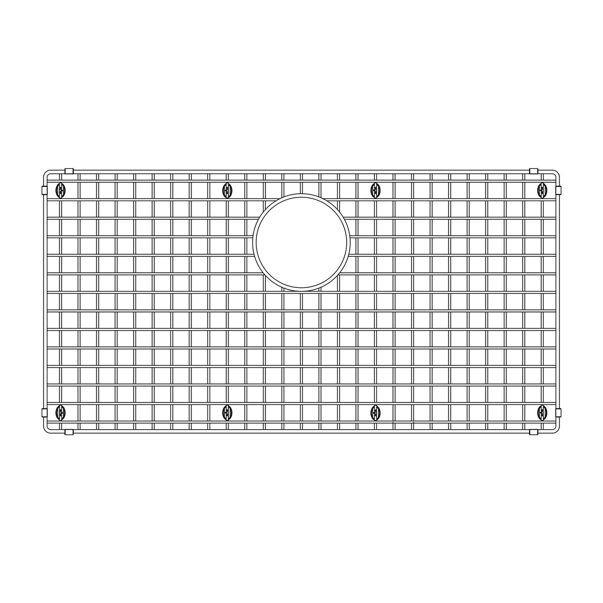 Blanco Stainless Steel Sink Grid for 32-in Single Bowl Sinks