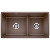 Blanco Undermount Kitchen Sink with Low Divide, PRECIS U, 33-in