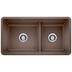 Blanco Undermount Kitchen Sink with Low Divide, PRECIS U, 33-in image 3