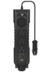 Bluehive Power Inverter with USB Ports & Electrical Outlets, 175W,