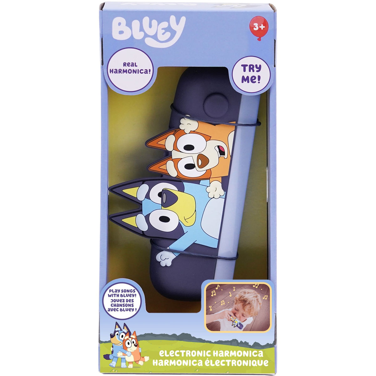 Bluey Electronic Harmonica, Blue