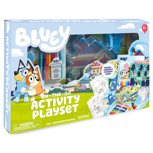 Bluey Ultimate On The Go Activity Playset for Ages 4+