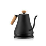 Bodum Electric Cordless Gooseneck Water Kettle with Auto Shut Off, Black, 0.8-L