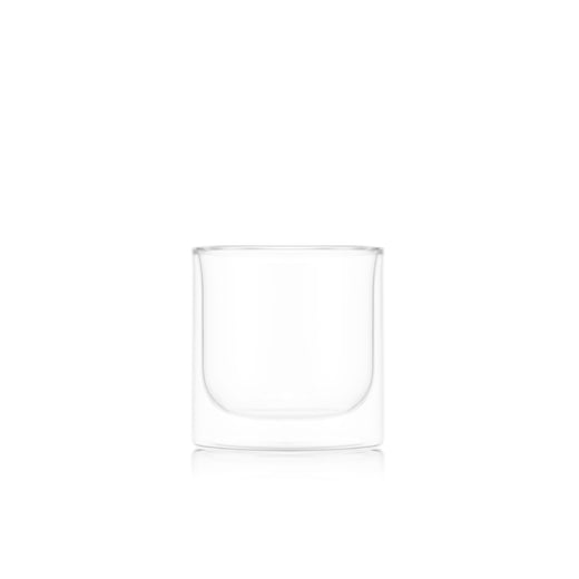 Bodum SKÅL Double Wall Whiskey Glass Set, 2-pc
