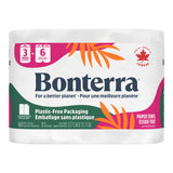 Bonterra Double Roll Paper Towel, 2-ply, 3-pk