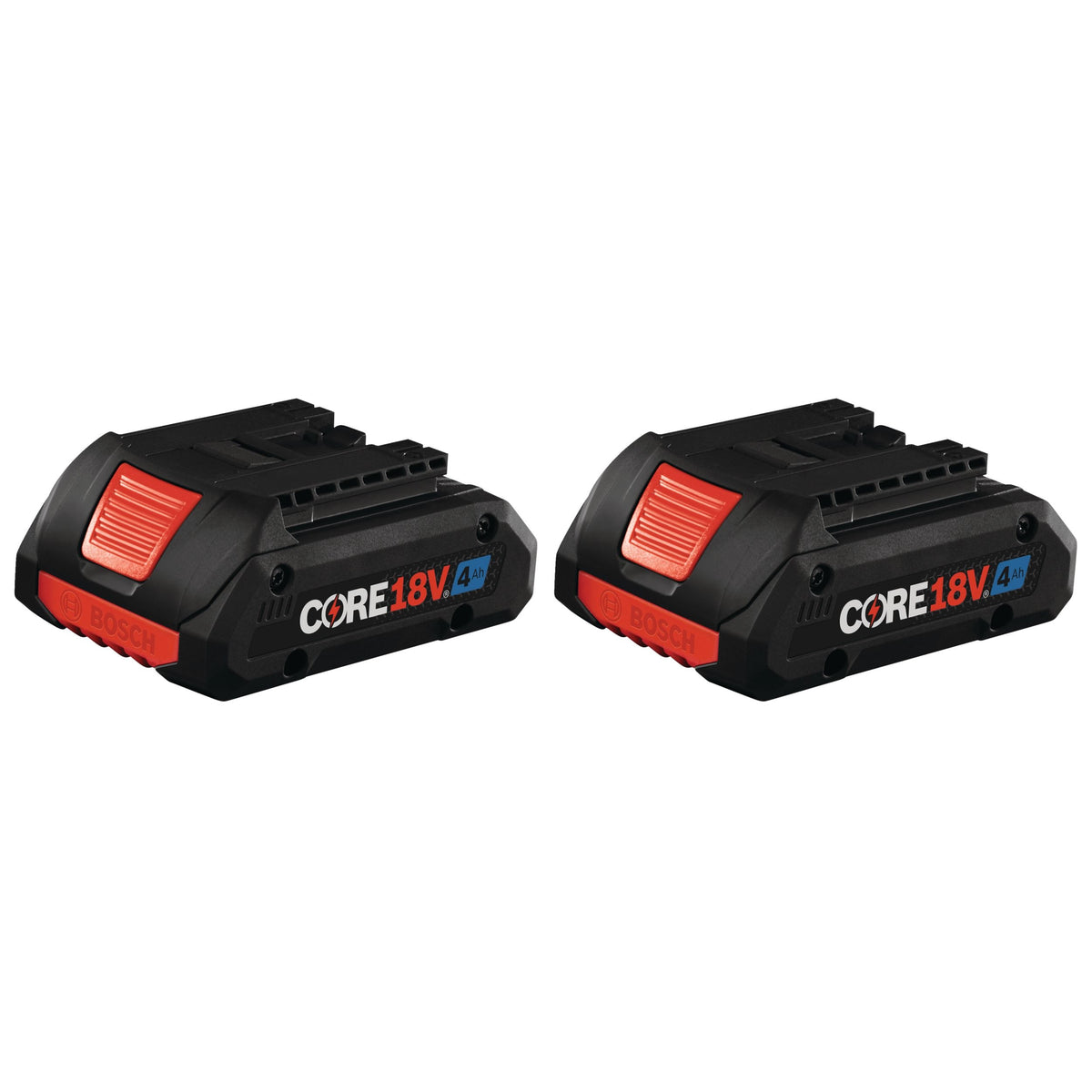 Bosch 18V 4Ah Batteries, 2-pk