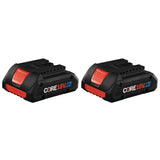 Bosch 18V 4Ah Batteries, 2-pk