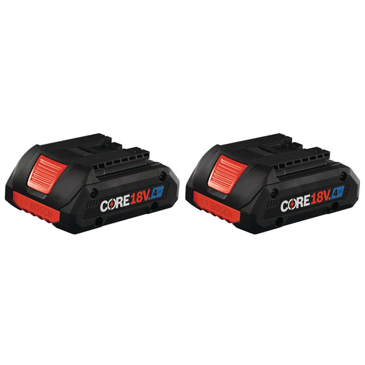 Bosch 18V 4Ah Batteries, 2-pk
