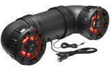 Boss Audio ATV65BRGB All Terrain Powersport Sound System/Speakers, Built-In Amplifier/Bluetooth for ATV/UTV, Black image 2