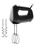 Braun MultiMix 2 5-Speed Hand Mixer, Includes MultiWhisk Beater, 250W, Black
