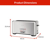 Breville ‘A Bit More’ 4-Slice Toaster, Brushed Stainless Steel image 5