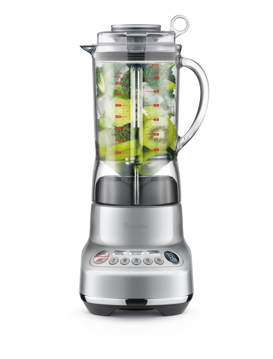 Breville Fresh & Furious Blender with LCD Display, Silver