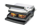 Breville Panini Non-Stick Indoor Grill & Sandwich Press, Brushed Stainless Steel image 2
