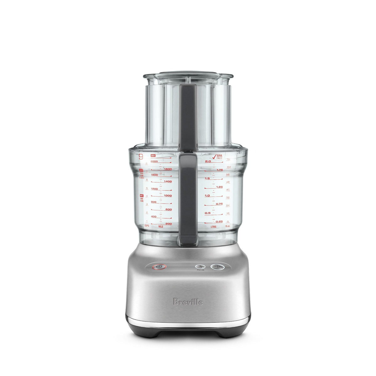 Breville Paradice 9 Food Processor, Brushed Stainless Steel