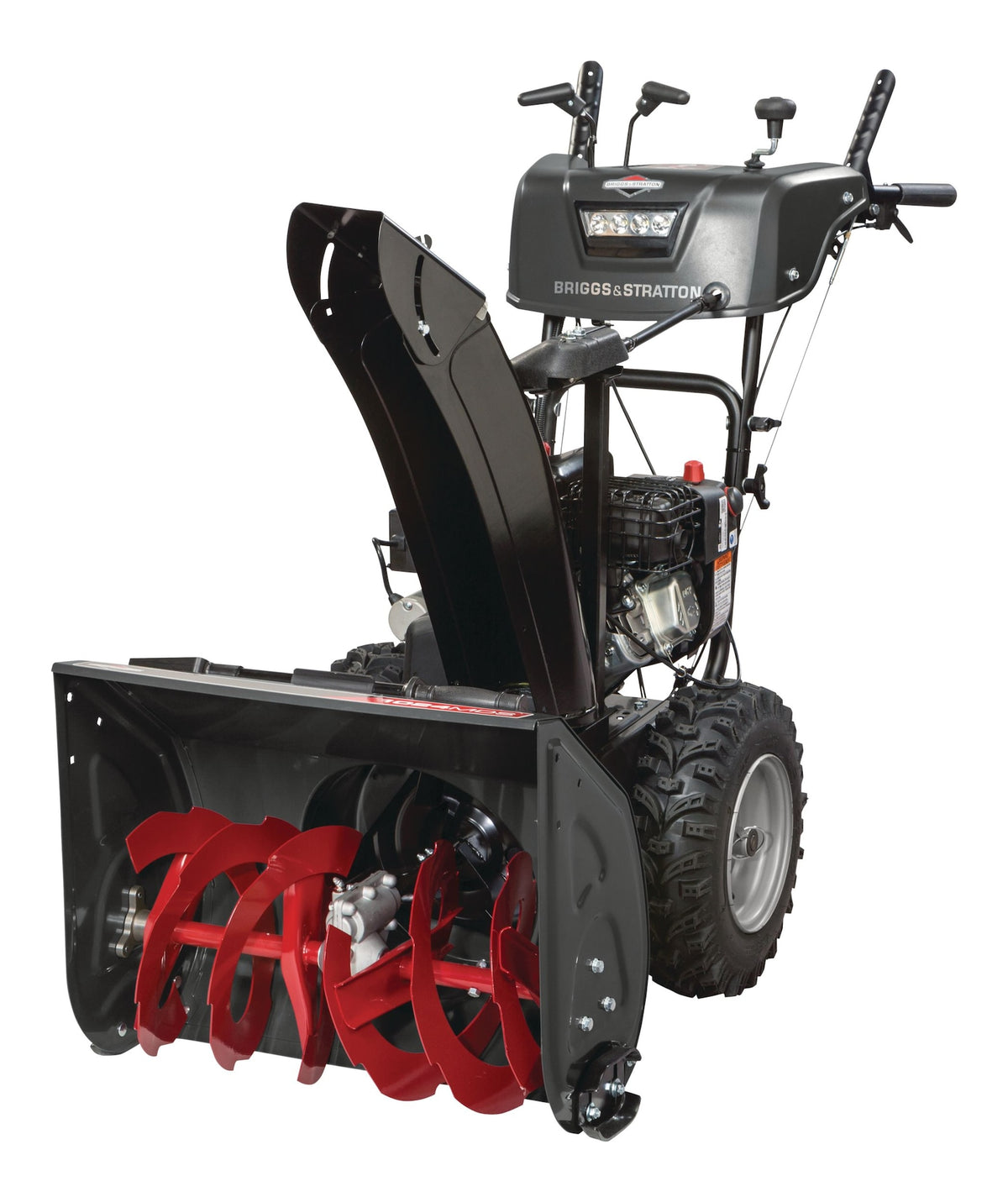 Briggs & Stratton 1696807 223cc 2-Stage Gas Snowblower with Electric Start, 24-in