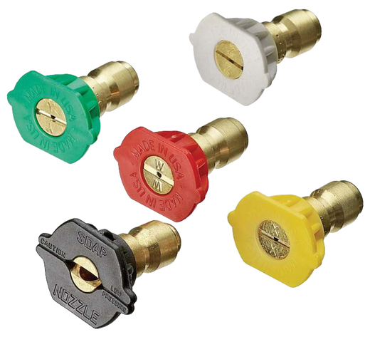 Briggs & Stratton Quick-Connect Spray Nozzle Tips Kit Compatible with 4000 PSI Gas Pressure Washer, 5-pk