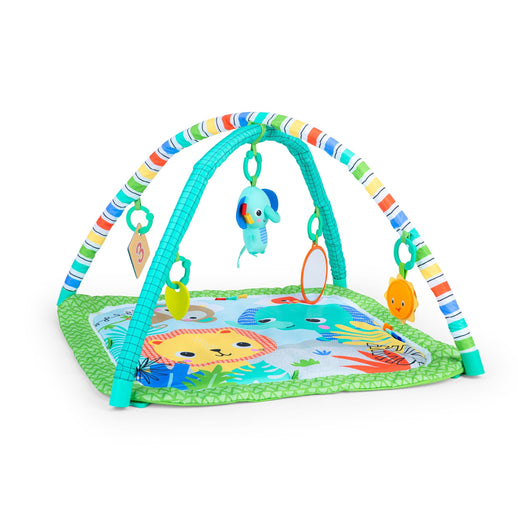 Bright Starts Wild Wiggles Activity Mat with Toy Bar