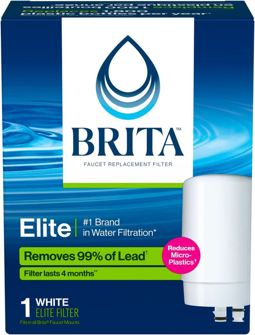 Brita On Tap Faucet Replacement Filter, White