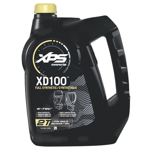BRP XPS Marine XD100 2-Cycle Full Synthetic Oil, 4-L