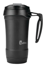 bubba Hero Stainless Steel Insulated Travel Mug with Handle, Rubberized Licorice, 18 oz image 2