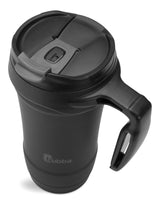 bubba Hero Stainless Steel Insulated Travel Mug with Handle, Rubberized Licorice, 18 oz image 4