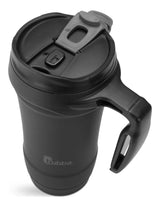 bubba Hero Stainless Steel Insulated Travel Mug with Handle, Rubberized Licorice, 18 oz image 5