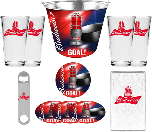 Bud Light Bucket Gift Set, 11-pc