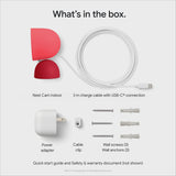 Google Nest Cam Indoor (Wired, 3rd Gen) - Indoor Security Camera with 2K Video - Works with Google Home - With Gemini - Berry image 5
