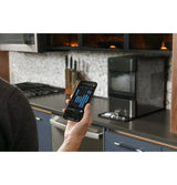 Countertop Nugget Ice Maker | Ice Machine with WiFi Connectivity | Smart Home Kitchen Essentials | Black Stainless image 4
