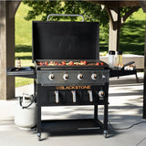 Blackstone 4-Burner 36" Propane Outdoor Griddle with Air Fryer and Hood image 2