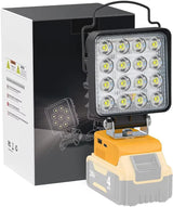 Cordless 20V Max LED Work Light for Dewalt 20v Battery 48W Flashlight
