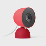 Google Nest Cam Indoor (Wired, 3rd Gen) - Indoor Security Camera with 2K Video - Works with Google Home - With Gemini - Berry image 2
