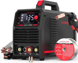 MIG Welder,110V Flux Core Welder Flux Core MIG/Lift TIG/Stick 3-in-1 Large LED Digital Display Welding Machine IGBT Inverter Welder FLUX-135PRO image 4