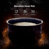 CUCKOO 6-Cup (Uncooked) Micom Rice Cooker Nonstick Inner Pot | White image 4