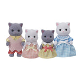 Calico Critters 4-Member Family Collectible Doll Figures for Ages 3+, Various Figures