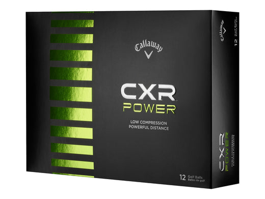 Callaway CXR Power Golf Ball, White, 12-pk