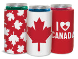 Canada Day Drink Cover Sleeves, Assorted Designs, 3-pk