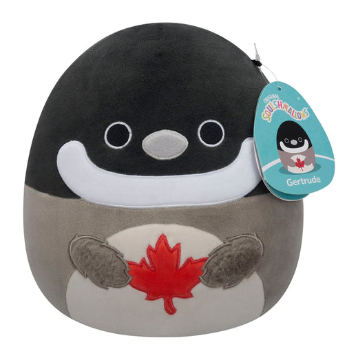 Canada Day Squishmallow Canadian Goose Plush, 8-in
