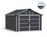CANOPIA Yukon Multi-Function Polycarbonate Garage, 11x13-ft image 3