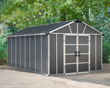 CANOPIA Yukon Multi-Function Polycarbonate Garage, 11x17-ft image 2